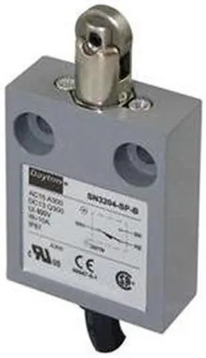 Mini Limit Switch, SPDT, Vert, Roller Plung