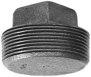 ANVIL 0318901568 Square Head Plug Square Head Plug, 1/2" Pipe, MNPT, Malleable
