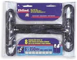 EKLIND 35198 8 Piece Metric T-Shape Hex Key Set, 35198