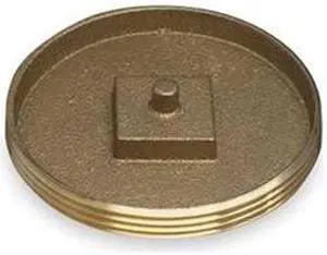 OATEY 42743 Cleanout Plug,Recessed Head,3 In