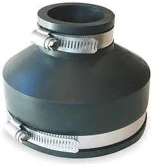 ZORO SELECT 1056-52 Flexible Coupling,For Pipe Size 5" x 2"