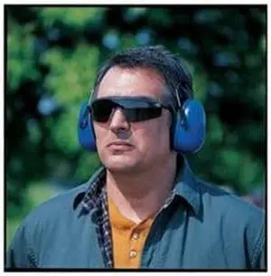 TASCO 100-12550 Over-the-Head Ear Muffs, 25 dB, Sound Star