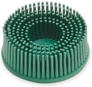 SCOTCH-BRITE 61500132156 Tapered Bristle Disc,2 In Dia,50G
