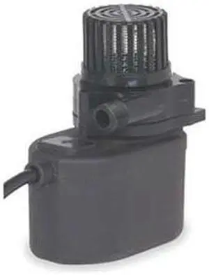 DAYTON 2HNN8 Pump, Compact Submersible,1/70 HP