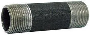 BECK 330004805 1/8" x 12" Black Pipe Nipple Sch 40
