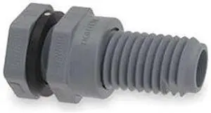HAYWARD BFA2005TFS Bulkhead Fitting,1/2 In,FNPT xXFNPT