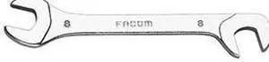 FACOM FM-34.12 Short Satin Angle Open-End Wrench - 12 mm
