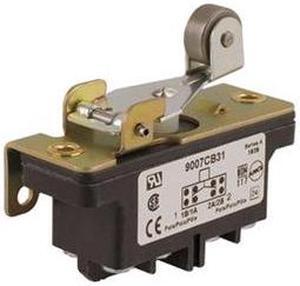 Industrial Swch, 10A, 2 NO, 2 NC, Rollr Levr