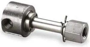 DAYTON 008050 Stainless Steel Solenoid Valve Less Coil, Normally Closed, 1/4 in