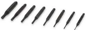 Mitutoyo Drive Pin Punch Set,8 Pieces,Steel  985-119