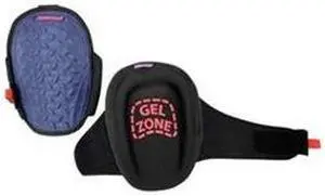Knee Pads, Nonmarring, Gel, EVA, 1 Sz, 1PR
