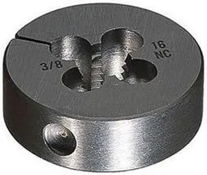 Rd Adjustable Die, HSS, 3/8-16