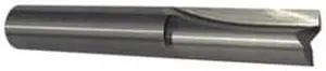 WESTWARD 16Y543 Straight Router Bit Solid Carbide,1/8 In