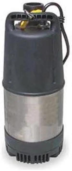 DAYTON 4LA43 1-1/4 HP 2" Plug-In Utility Pump 115 No Switch Included
