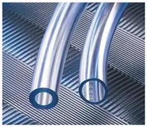 ZORO SELECT 4EGU7 Tubing,1/4 I.D.,100 ft.,Clear,Flexible