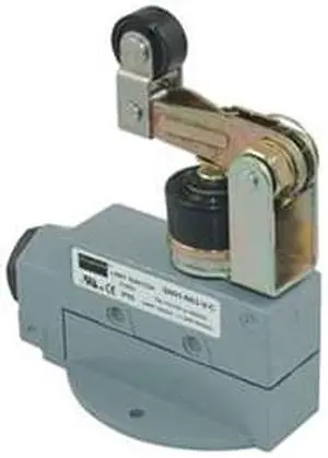 DAYTON 12T930 Limit Switch, Plunger, Roller Lever, SPDT, 15A at 480V AC,