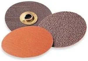 3M 361F Quick Change Disc,AlO,2in,80G,TSM,PK50