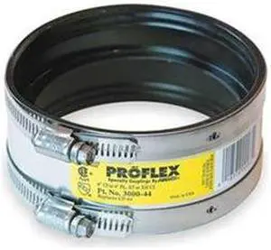 ZORO SELECT 3000-88 Shielded Coupling,Pipe Size 8"