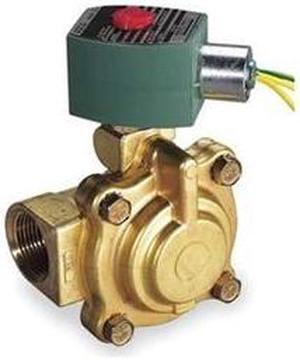 REDHAT 8221G007 Solenoid Valve, 2-Way, 2-Position, Normally Closed, 1 in Pipe