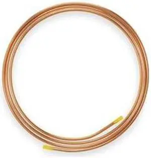 MUELLER INDUSTRIES D 03050 3/16" OD x 50 ft. Coil Copper Tubing Type ACR