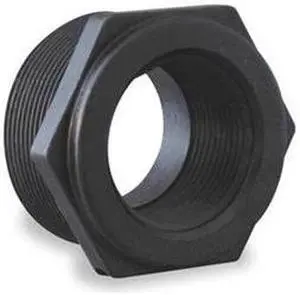 ZORO SELECT RB300-200 Reducing Bushing, Polypropylene, 3" x 2", Schedule 80,