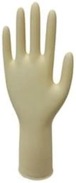 Cleanroom Gloves, Latex, XL, PK 1000