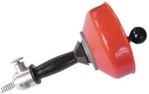 WESTWARD 6ATY1 Drain Cleaner, Manual/Power, 5/16In x 25Ft
