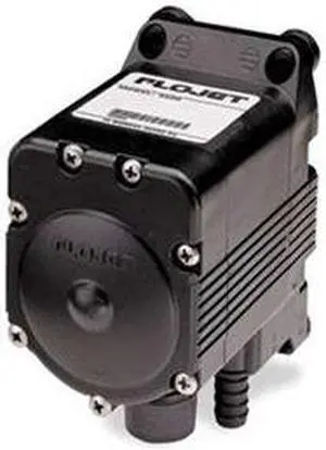FLOJET G573215Z Double Diaphragm Pump, Polypropylene, Air Operated, Viton, 5
