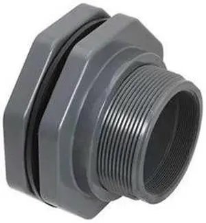 HAYWARD BFA1060CES 6" Bulkhead Fitting, FNPT x Socket