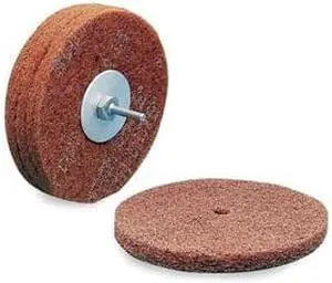 Arbor Mount Sanding Disc, 8x1/2in, Med, AlO