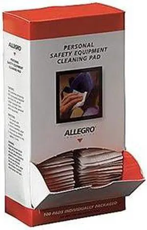 Respirator Wipes, Alcohol, PK 100