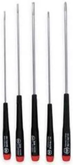 WIHA 26192 Precision Screwdriver Set, Phillips/Slotted Tip, 1/8 in, 3/32 in,