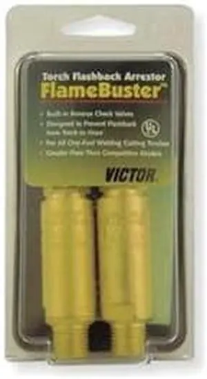 Victor Flashback Arrestor,Torch,Oxy/Fuel  0656-0001