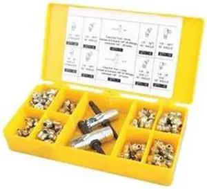 WESTWARD 5NUF2 Grease Fitting and Install Kit,SAE