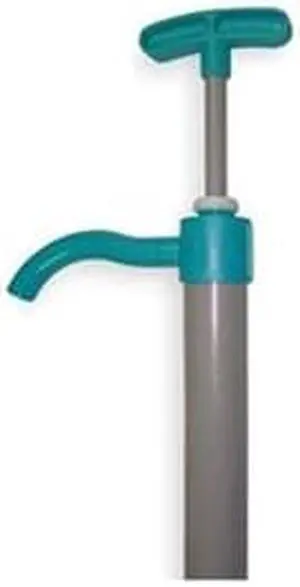 DAYTON 4HA32 Hand Drum Pump,Piston,PVC,11/16In OD