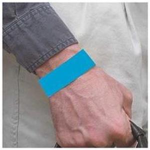 Wristband, Blue, Numbered, PK 500
