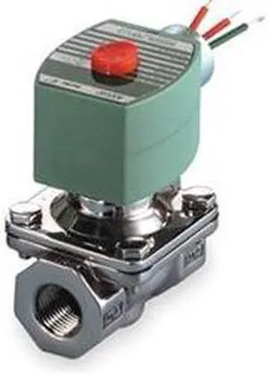 REDHAT EF8210G088 3/4" NPT 2-Way Solenoid Valve 120VAC 5/8" Orifice