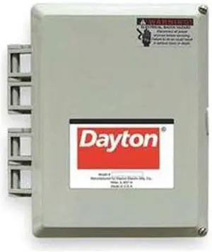 DAYTON 2PZF9 Motor/Pump Control Box, 208/240/480V