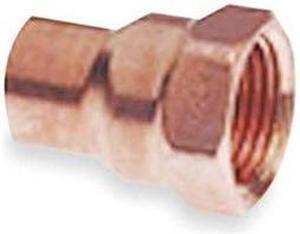 NIBCO 603 11/4 1-1/4" NOM C x 1-1/4" FNPT Copper Adapter