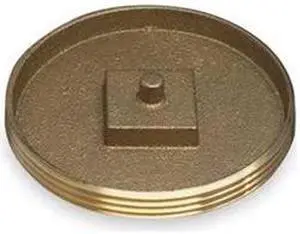 OATEY 42742 Cleanout Plug,Recessed Head,2.5 In