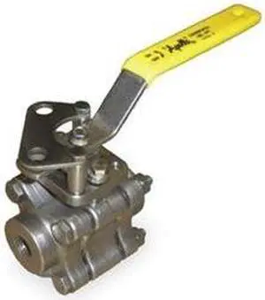 APOLLO 86B10524 1" FNPT Stainless Steel Fire Safe Ball Valve Inline
