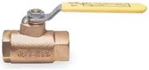 APOLLO 8010601 1-1/4" FNPT Bronze Gas Ball Valve Inline