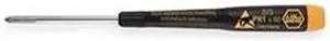 WIHA TOOLS 27393 ESD Precision Screwdriver Set,Sl/Ph,7pcs
