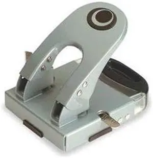Two-Hole Paper Punch, Silver