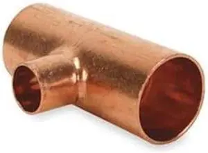 NIBCO 611R 21/2x21/2x11/4 2-1/2" x 2-1/2" x 1-1/4" NOM C Copper Reducing Tee