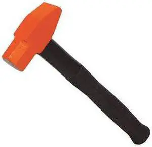 Cross Pein Hammer, 3-1/2 lb, 16 In, Steel