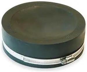 ZORO SELECT QC-106 Flexible Cap,For Pipe Size 6"