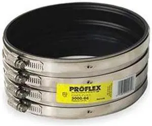 ZORO SELECT 3000-66 Shielded Coupling,Pipe Size 6"