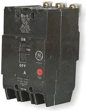 GE TEY330 Molded Case Circuit Breaker, TEY Series, 30A, 3 Pole, 277/480V AC,