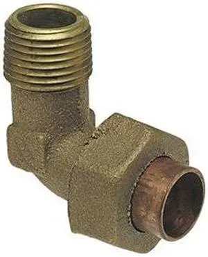Union Elbow, 3/4 In, C x MNPT